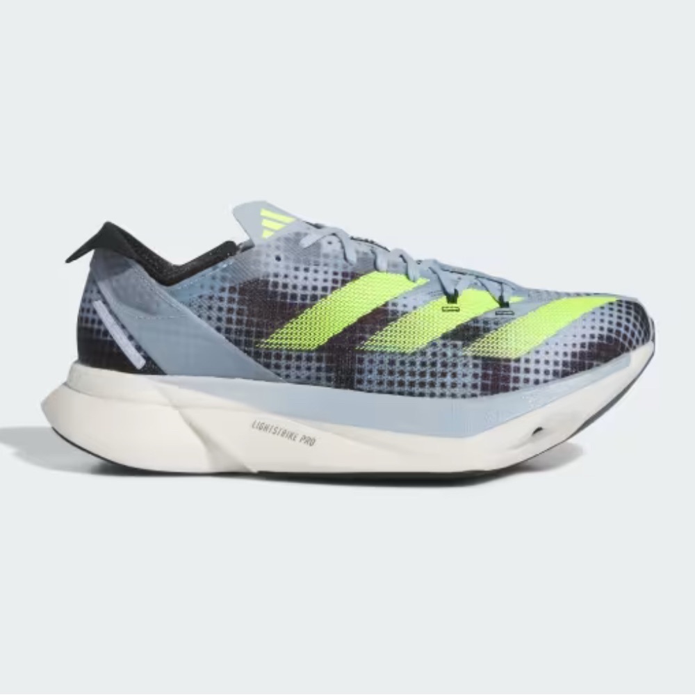 Adidas Adios Pro 3 - Wonder Blue Lucid Lemon (IG3132) Sneakers 6.5 Men 7.5 Women